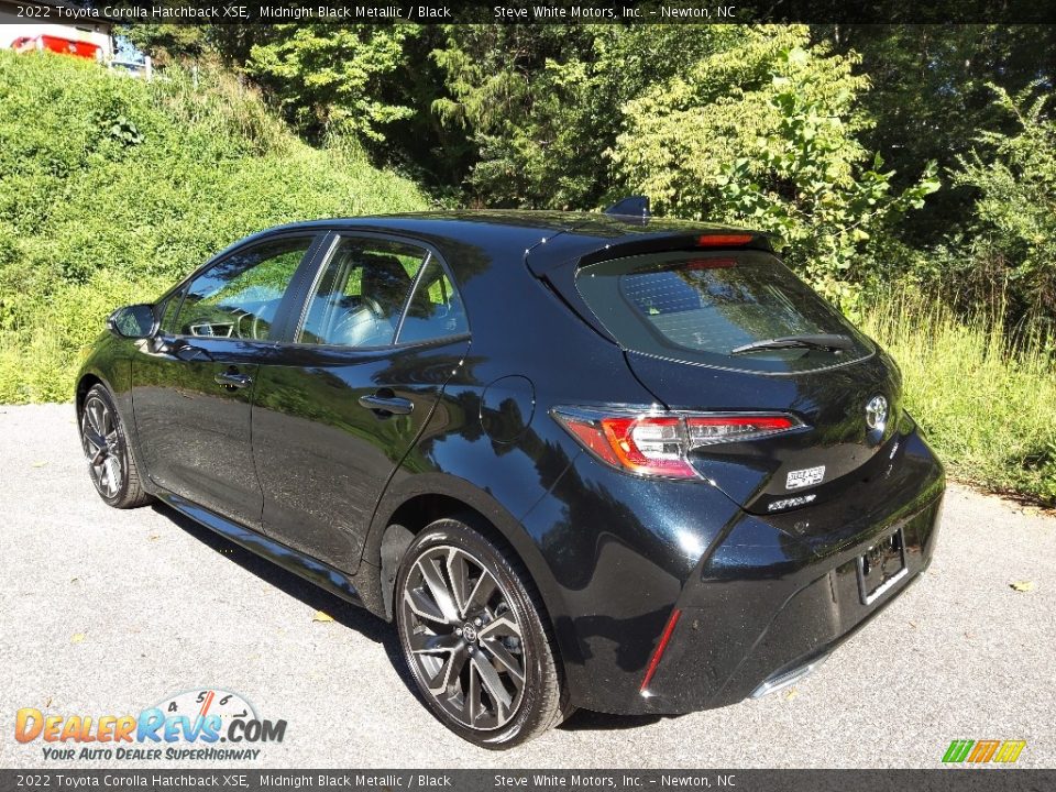 2022 Toyota Corolla Hatchback XSE Midnight Black Metallic / Black Photo #9