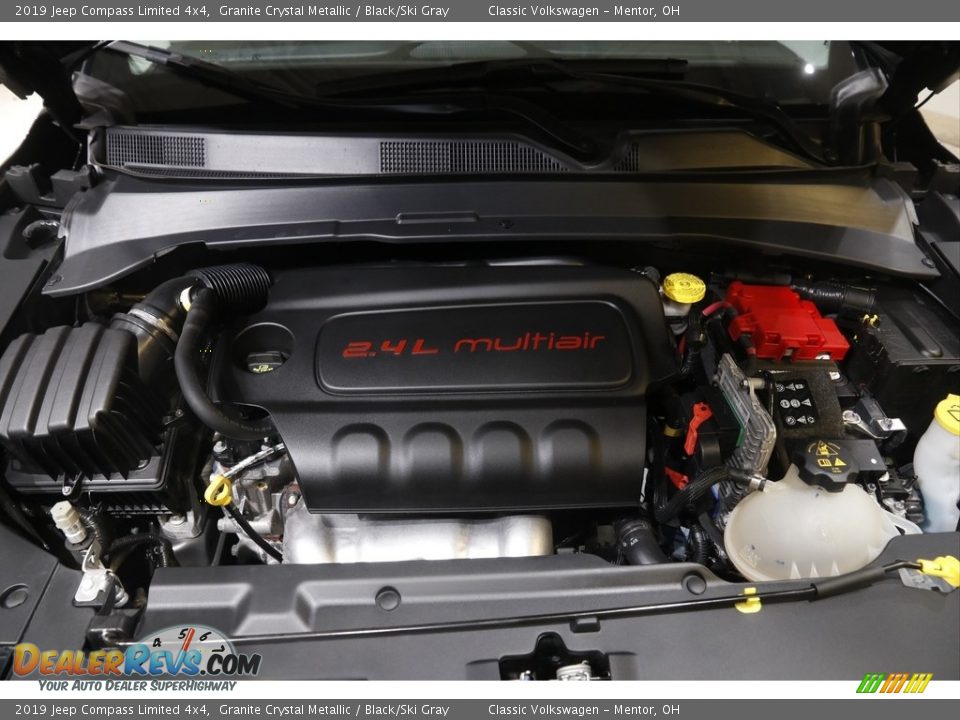 2019 Jeep Compass Limited 4x4 Granite Crystal Metallic / Black/Ski Gray Photo #21