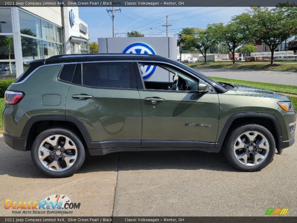 Olive Green Pearl 2021 Jeep Compass Limited 4x4 Photo #2