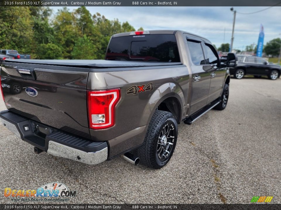 2016 Ford F150 XLT SuperCrew 4x4 Caribou / Medium Earth Gray Photo #4