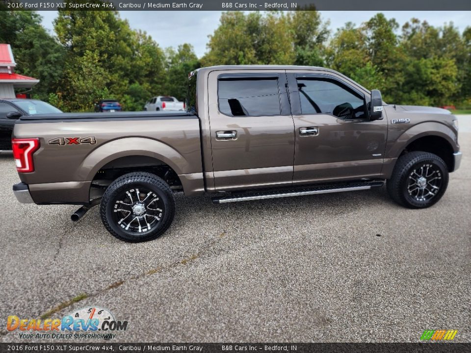 2016 Ford F150 XLT SuperCrew 4x4 Caribou / Medium Earth Gray Photo #5