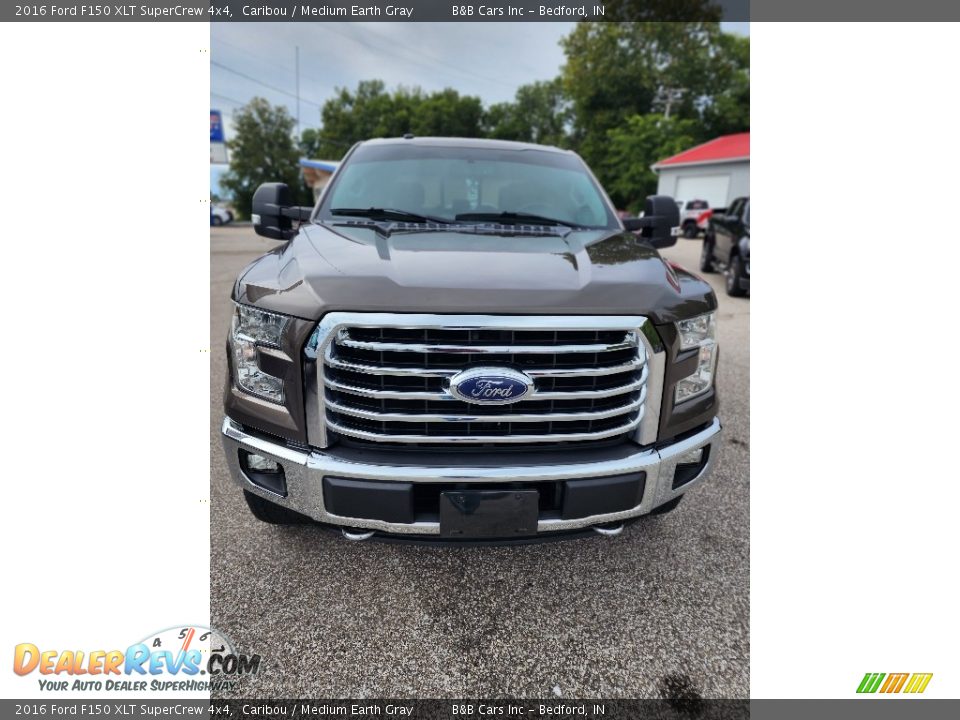 2016 Ford F150 XLT SuperCrew 4x4 Caribou / Medium Earth Gray Photo #7