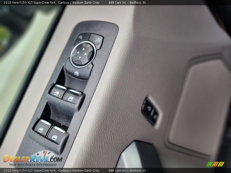 2016 Ford F150 XLT SuperCrew 4x4 Caribou / Medium Earth Gray Photo #13