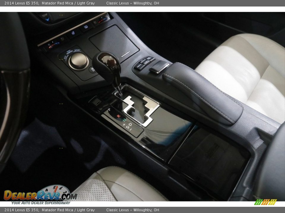 2014 Lexus ES 350 Matador Red Mica / Light Gray Photo #16