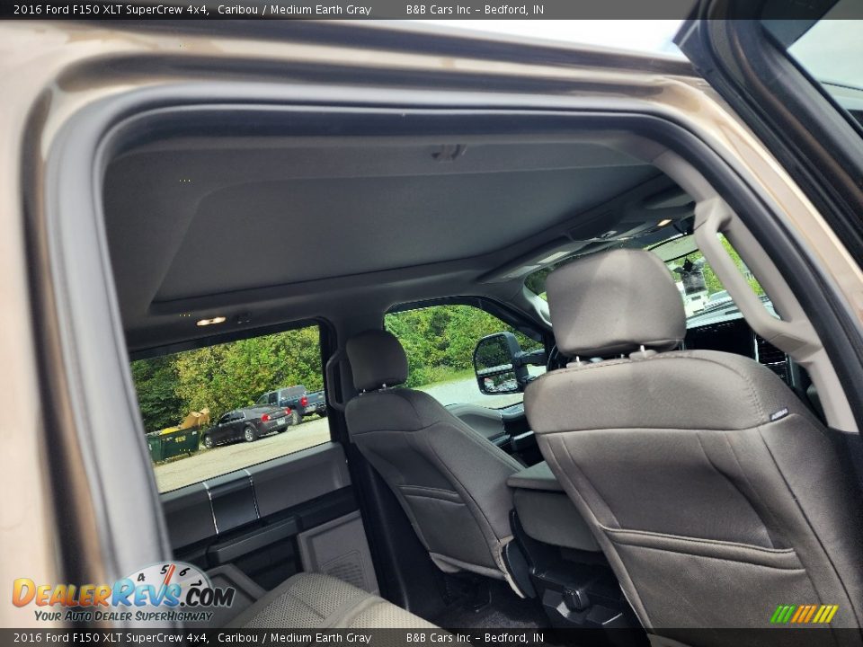 2016 Ford F150 XLT SuperCrew 4x4 Caribou / Medium Earth Gray Photo #23