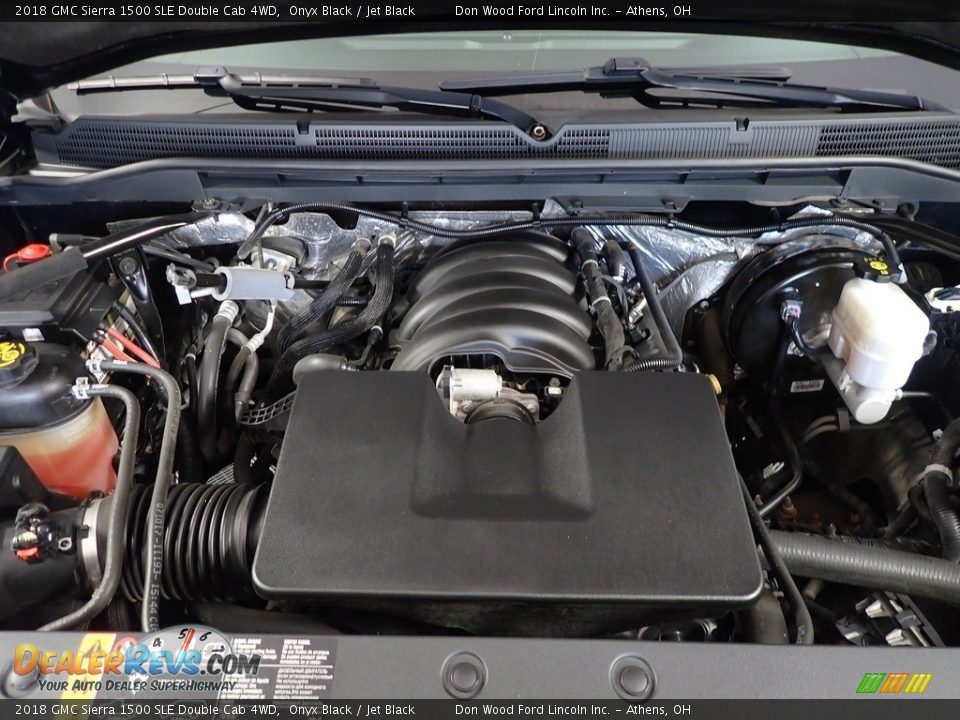 2018 GMC Sierra 1500 SLE Double Cab 4WD 4.3 Liter DI OHV 12-Valve VVT EcoTec3 V6 Engine Photo #7