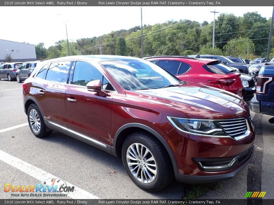Front 3/4 View of 2016 Lincoln MKX Select AWD Photo #3