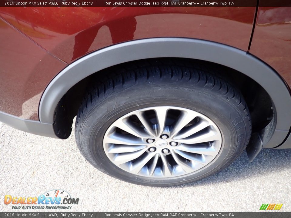 2016 Lincoln MKX Select AWD Wheel Photo #5