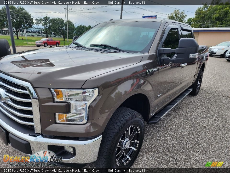2016 Ford F150 XLT SuperCrew 4x4 Caribou / Medium Earth Gray Photo #30
