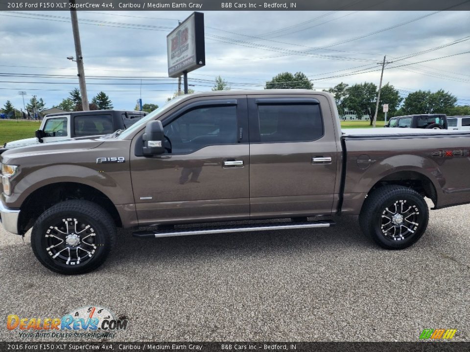 2016 Ford F150 XLT SuperCrew 4x4 Caribou / Medium Earth Gray Photo #31