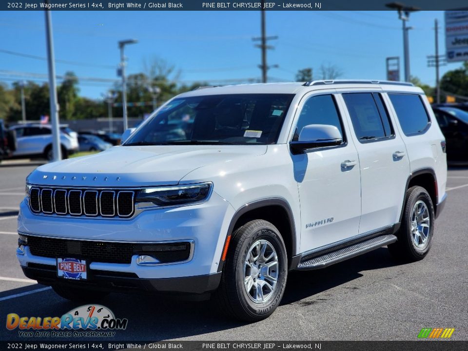 2022 Jeep Wagoneer Series I 4x4 Bright White / Global Black Photo #1