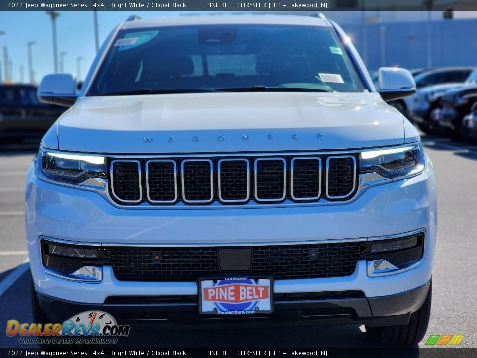 2022 Jeep Wagoneer Series I 4x4 Bright White / Global Black Photo #2