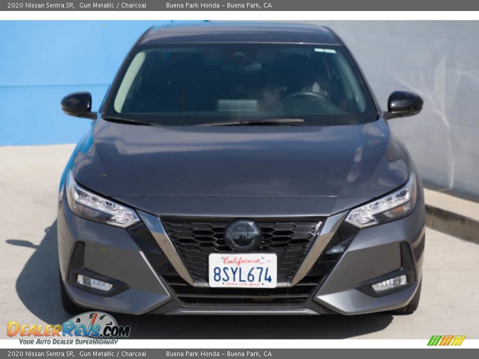 2020 Nissan Sentra SR Gun Metallic / Charcoal Photo #7