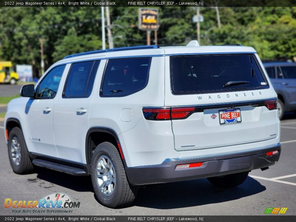 2022 Jeep Wagoneer Series I 4x4 Bright White / Global Black Photo #4