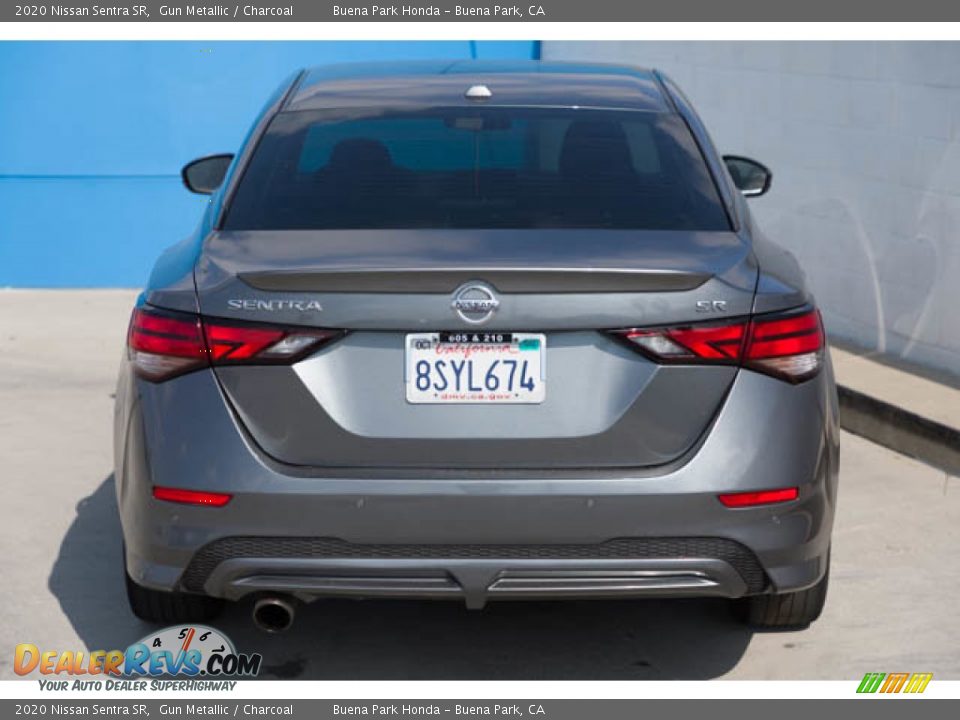 2020 Nissan Sentra SR Gun Metallic / Charcoal Photo #9