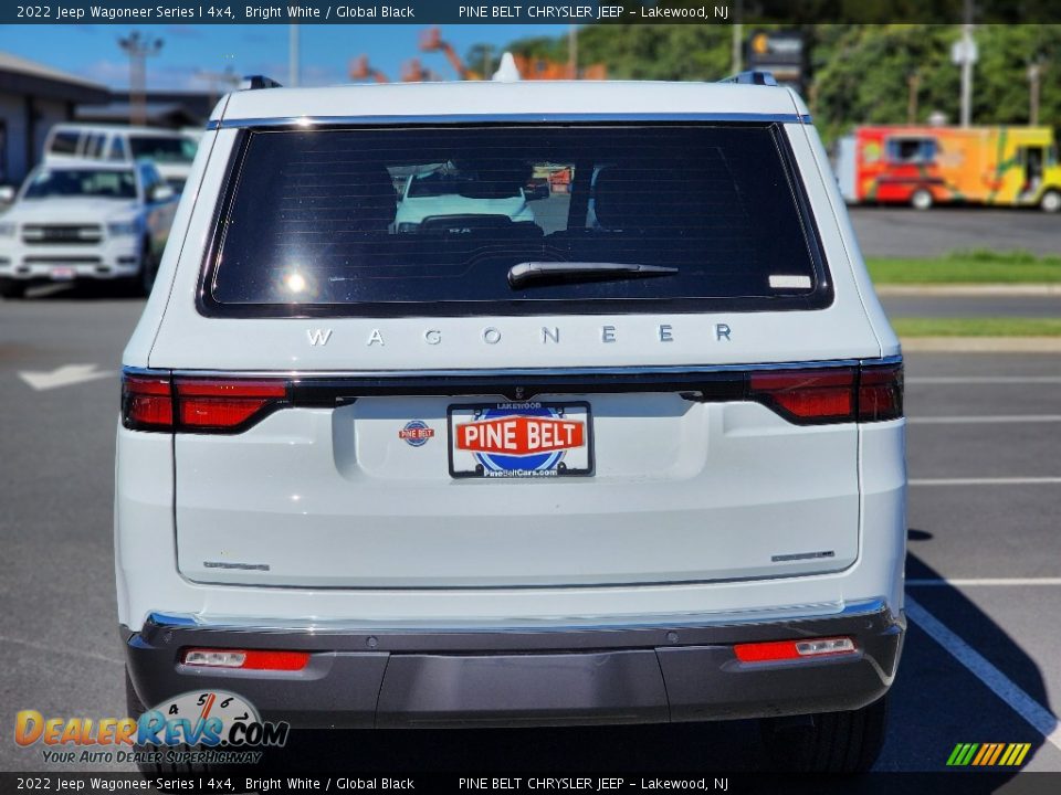 2022 Jeep Wagoneer Series I 4x4 Bright White / Global Black Photo #5