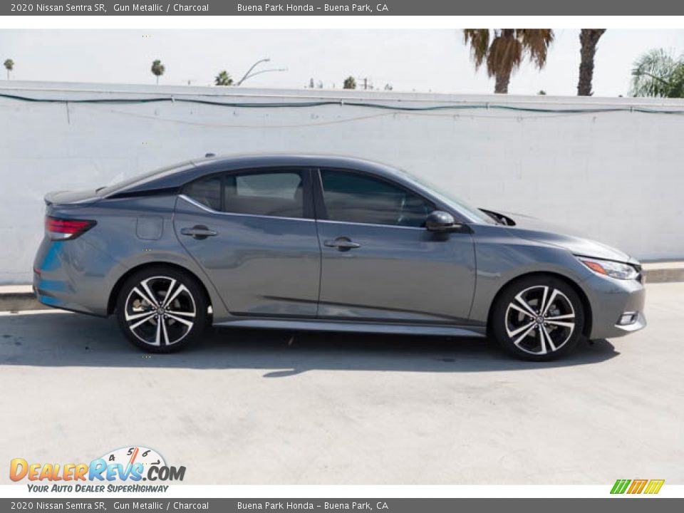 2020 Nissan Sentra SR Gun Metallic / Charcoal Photo #12