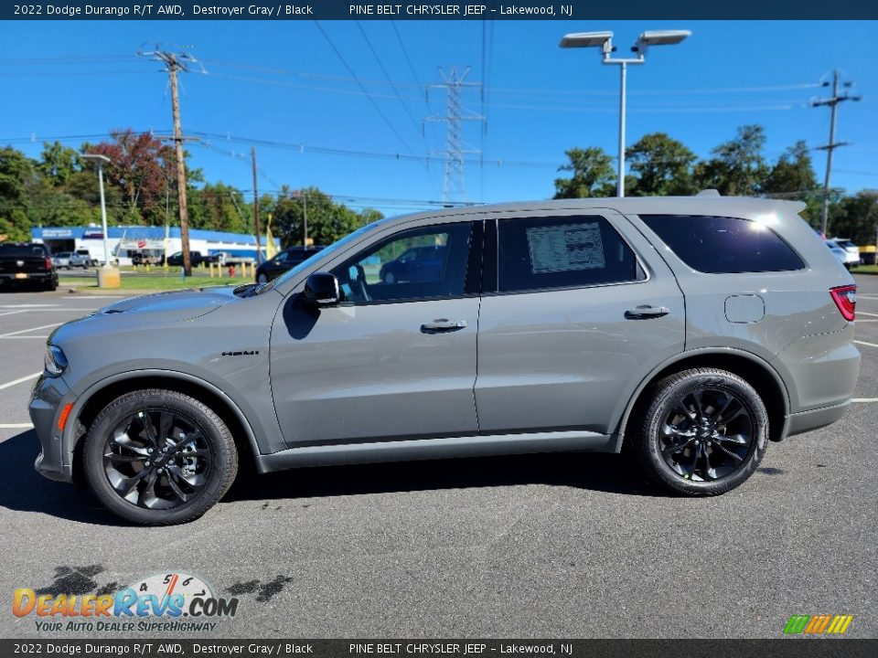 2022 Dodge Durango R/T AWD Destroyer Gray / Black Photo #3