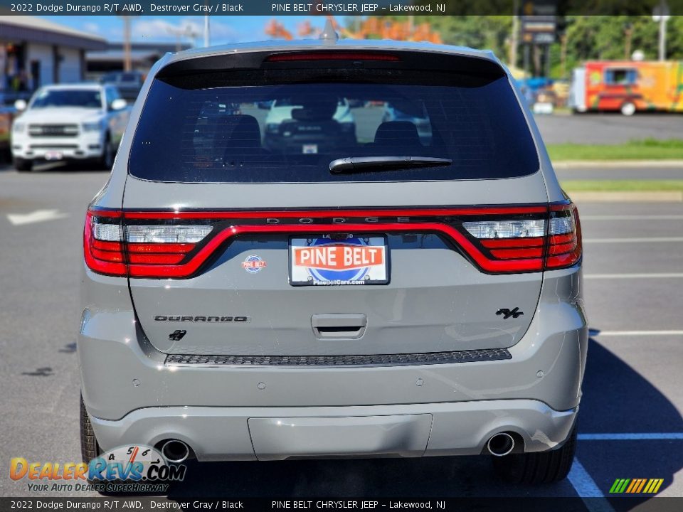 2022 Dodge Durango R/T AWD Destroyer Gray / Black Photo #5