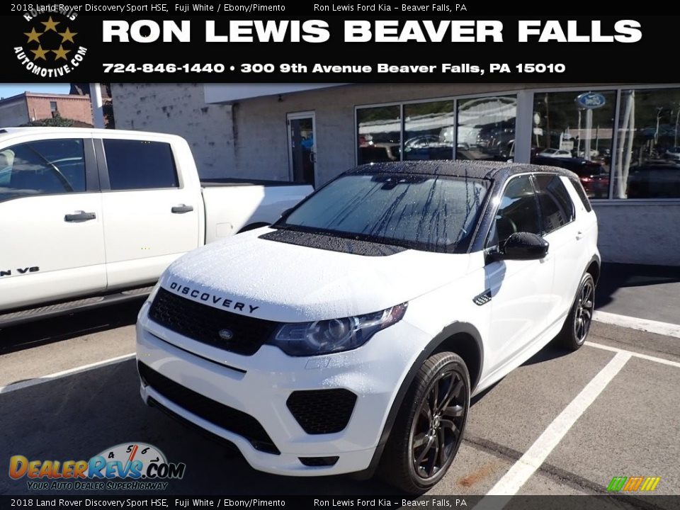 2018 Land Rover Discovery Sport HSE Fuji White / Ebony/Pimento Photo #1