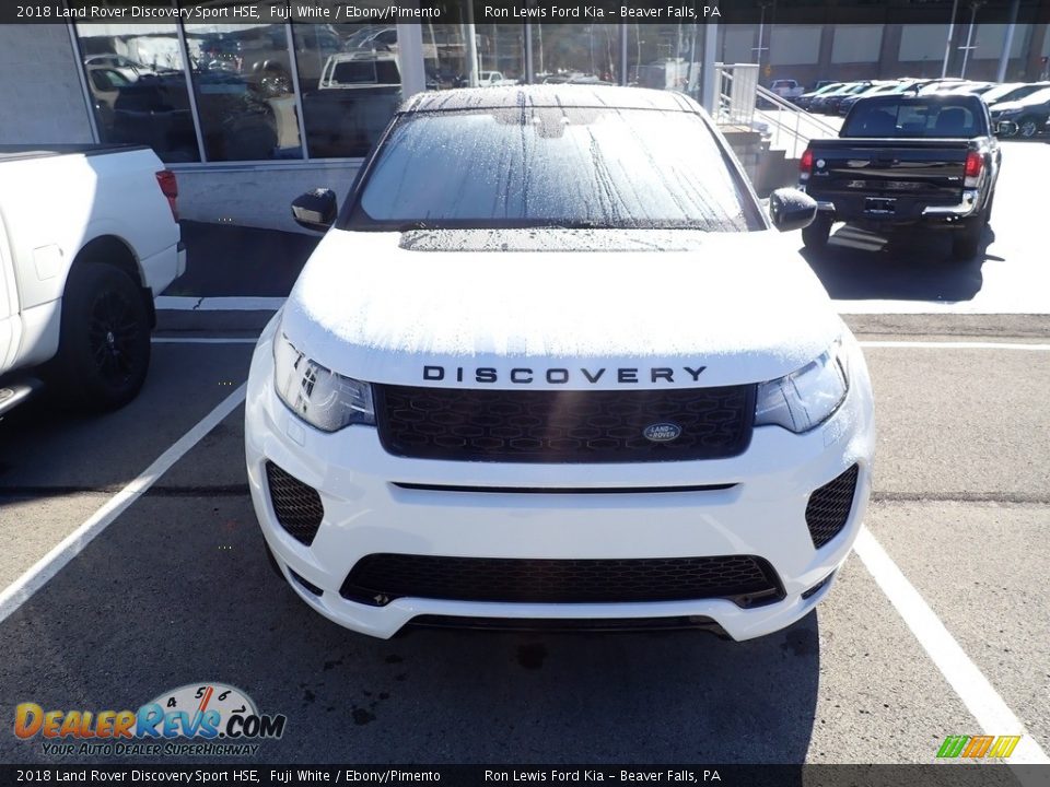 2018 Land Rover Discovery Sport HSE Fuji White / Ebony/Pimento Photo #2