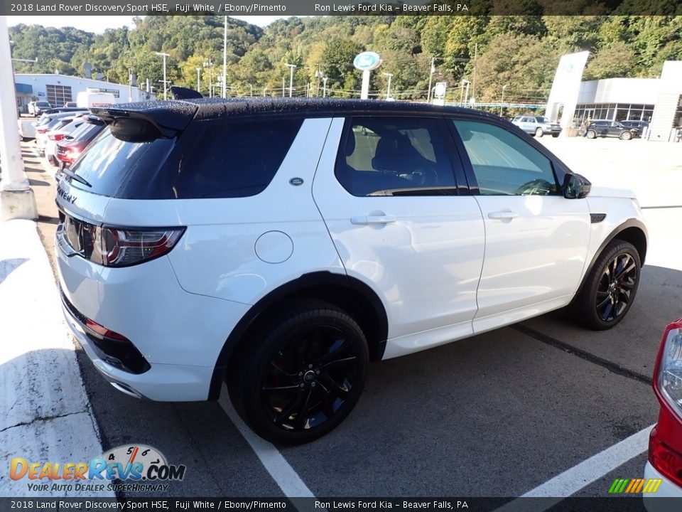 2018 Land Rover Discovery Sport HSE Fuji White / Ebony/Pimento Photo #4