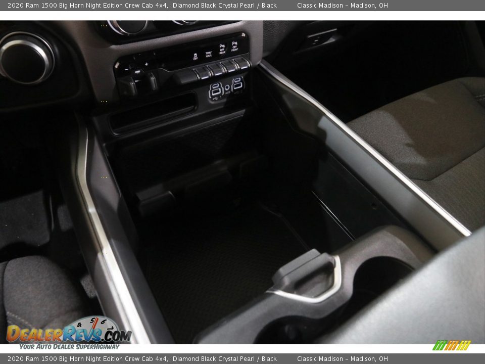 2020 Ram 1500 Big Horn Night Edition Crew Cab 4x4 Diamond Black Crystal Pearl / Black Photo #15