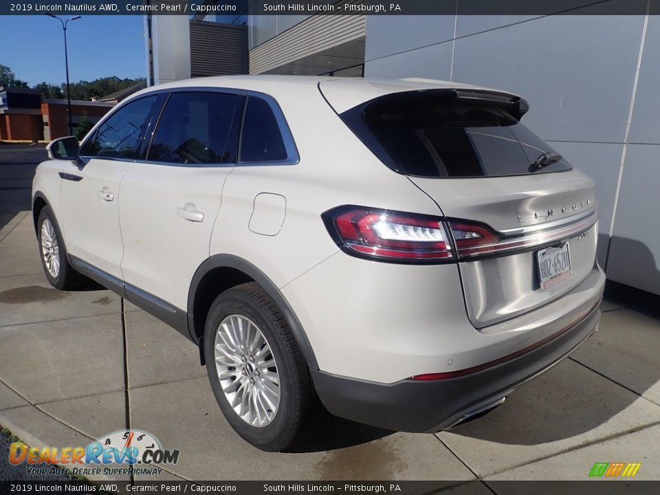 2019 Lincoln Nautilus AWD Ceramic Pearl / Cappuccino Photo #3