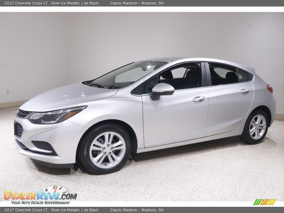 2017 Chevrolet Cruze LT Silver Ice Metallic / Jet Black Photo #3
