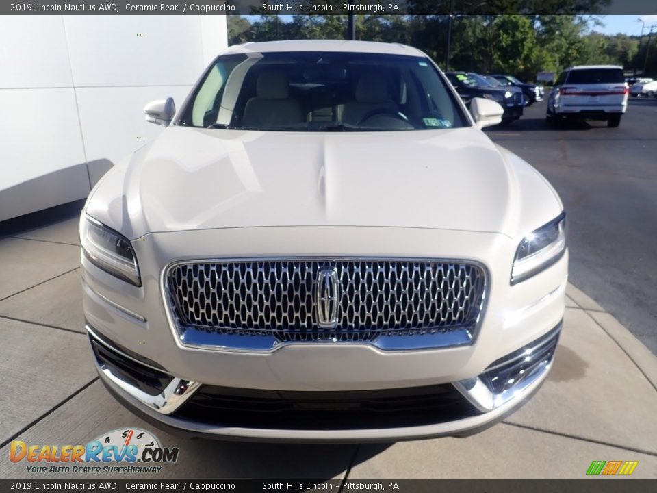 2019 Lincoln Nautilus AWD Ceramic Pearl / Cappuccino Photo #7