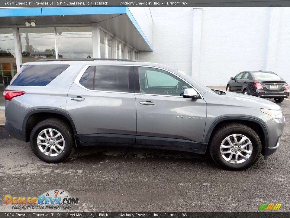 2020 Chevrolet Traverse LT Satin Steel Metallic / Jet Black Photo #2