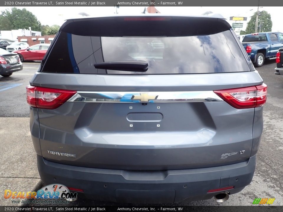 2020 Chevrolet Traverse LT Satin Steel Metallic / Jet Black Photo #5
