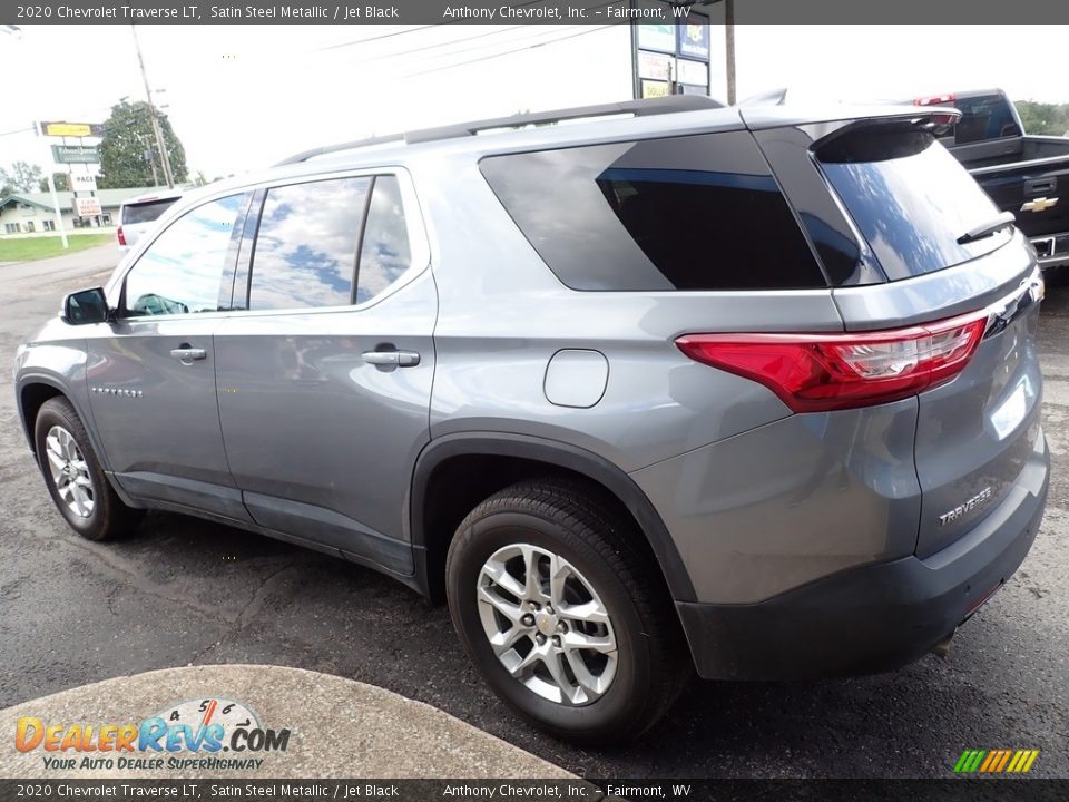 2020 Chevrolet Traverse LT Satin Steel Metallic / Jet Black Photo #6
