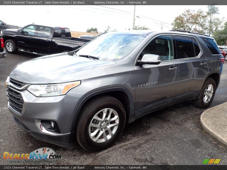 2020 Chevrolet Traverse LT Satin Steel Metallic / Jet Black Photo #8