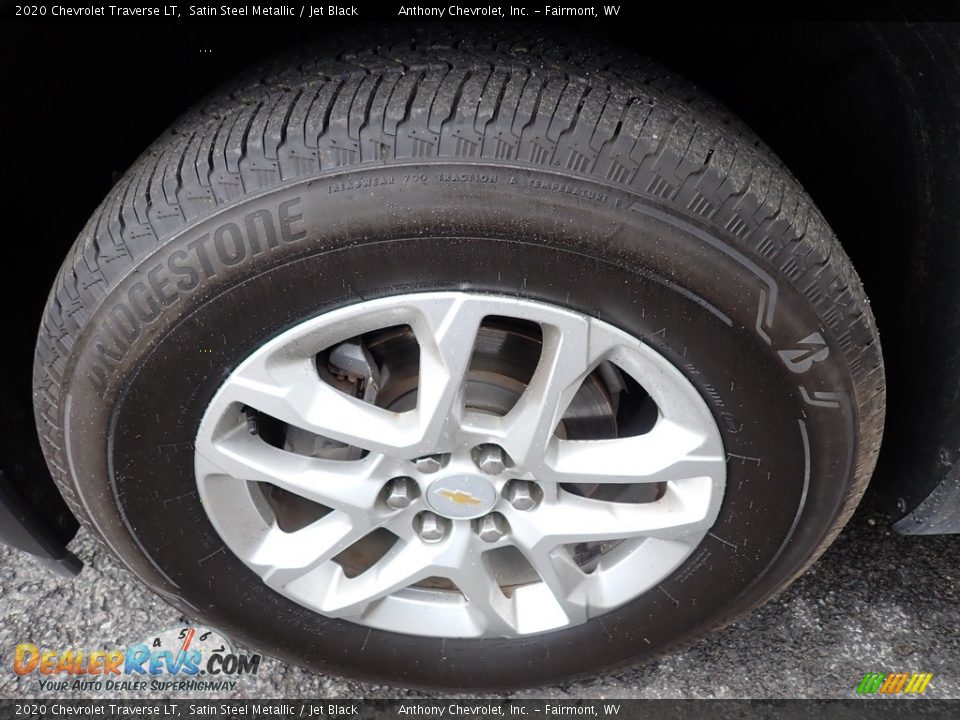 2020 Chevrolet Traverse LT Satin Steel Metallic / Jet Black Photo #10