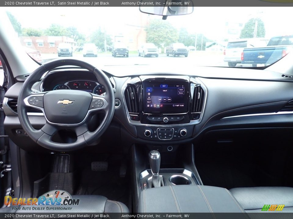 2020 Chevrolet Traverse LT Satin Steel Metallic / Jet Black Photo #13