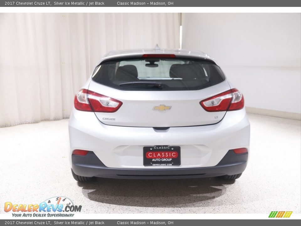 2017 Chevrolet Cruze LT Silver Ice Metallic / Jet Black Photo #18