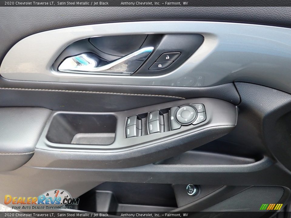 2020 Chevrolet Traverse LT Satin Steel Metallic / Jet Black Photo #14