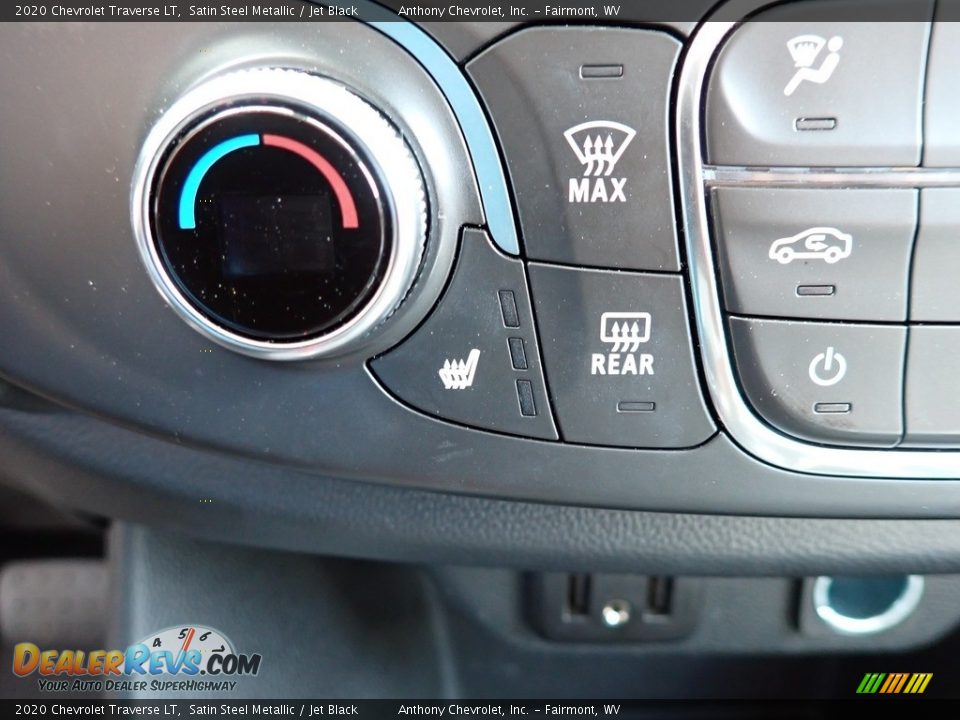 2020 Chevrolet Traverse LT Satin Steel Metallic / Jet Black Photo #17