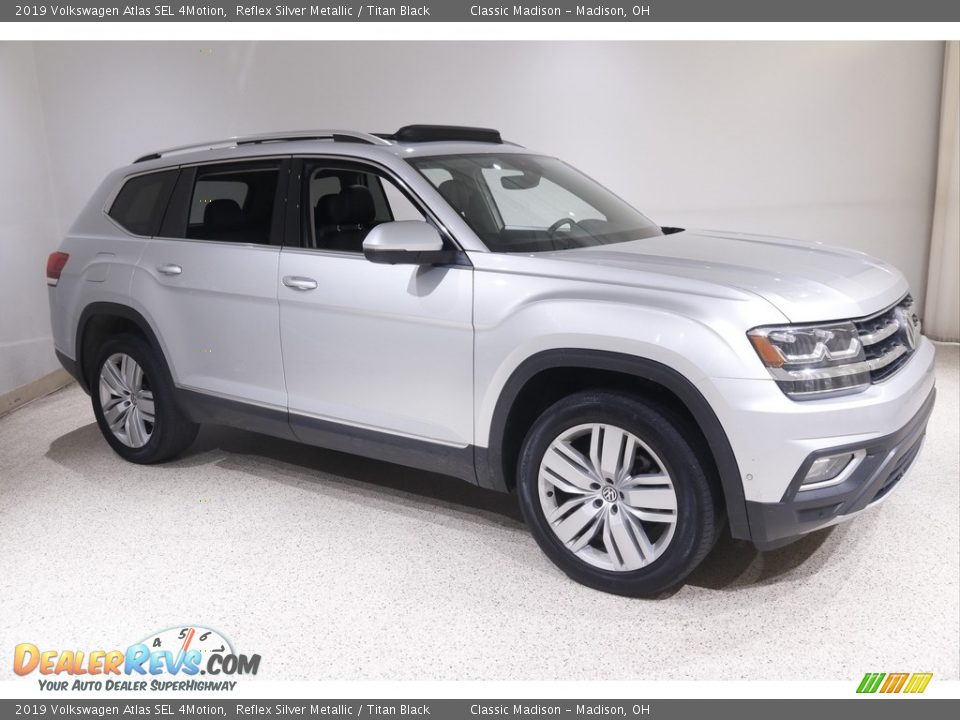 2019 Volkswagen Atlas SEL 4Motion Reflex Silver Metallic / Titan Black Photo #1