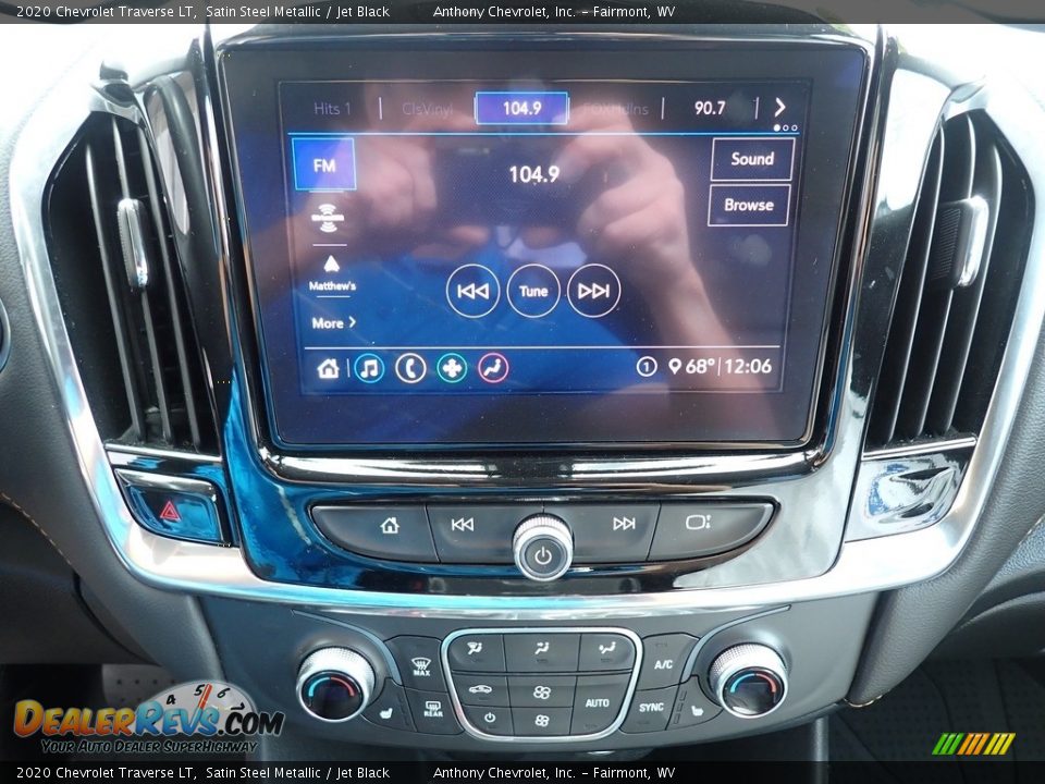 2020 Chevrolet Traverse LT Satin Steel Metallic / Jet Black Photo #19