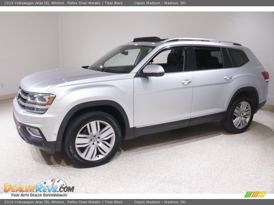 2019 Volkswagen Atlas SEL 4Motion Reflex Silver Metallic / Titan Black Photo #3