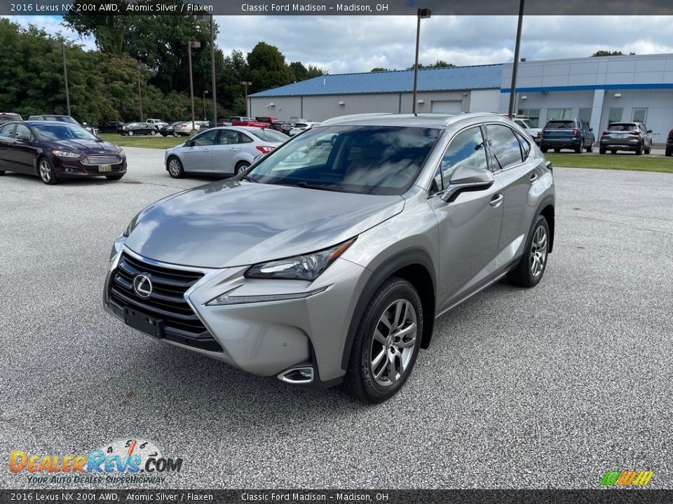 2016 Lexus NX 200t AWD Atomic Silver / Flaxen Photo #1