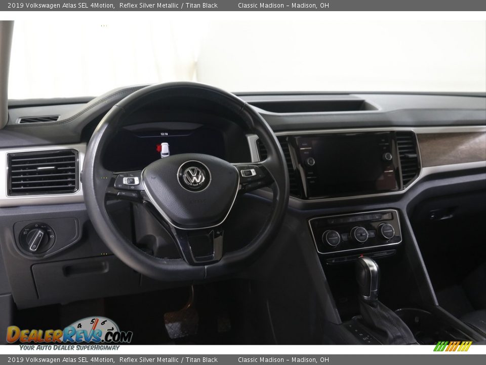 2019 Volkswagen Atlas SEL 4Motion Reflex Silver Metallic / Titan Black Photo #6