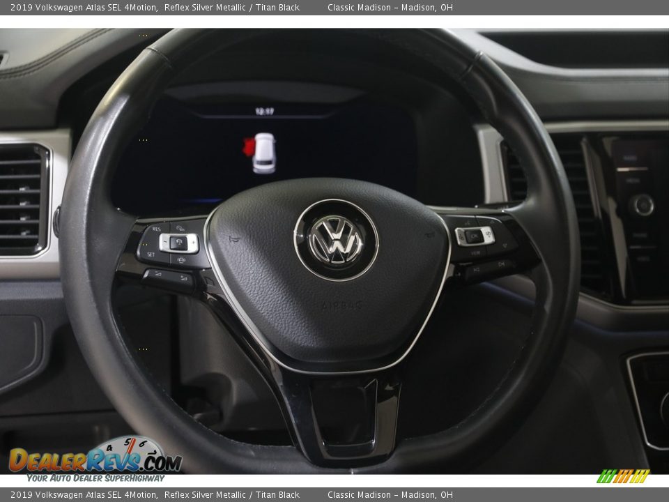 2019 Volkswagen Atlas SEL 4Motion Reflex Silver Metallic / Titan Black Photo #7