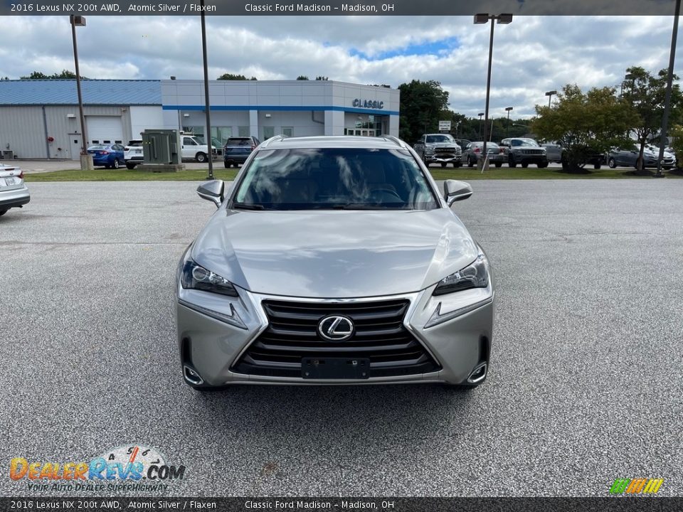 2016 Lexus NX 200t AWD Atomic Silver / Flaxen Photo #2