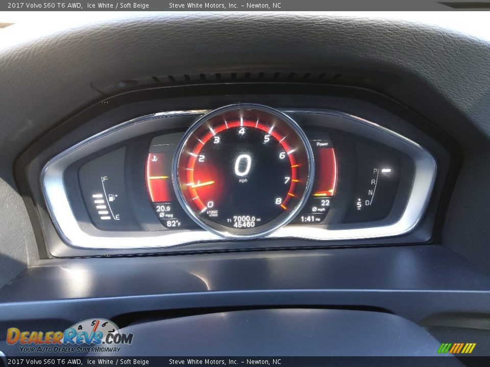 2017 Volvo S60 T6 AWD Gauges Photo #22