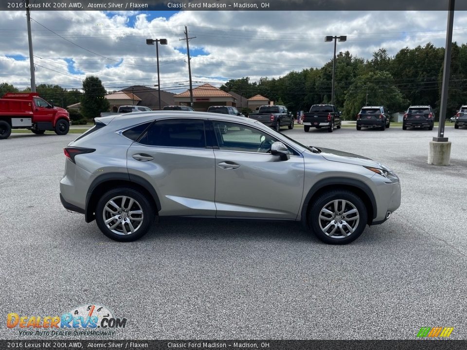 2016 Lexus NX 200t AWD Atomic Silver / Flaxen Photo #4