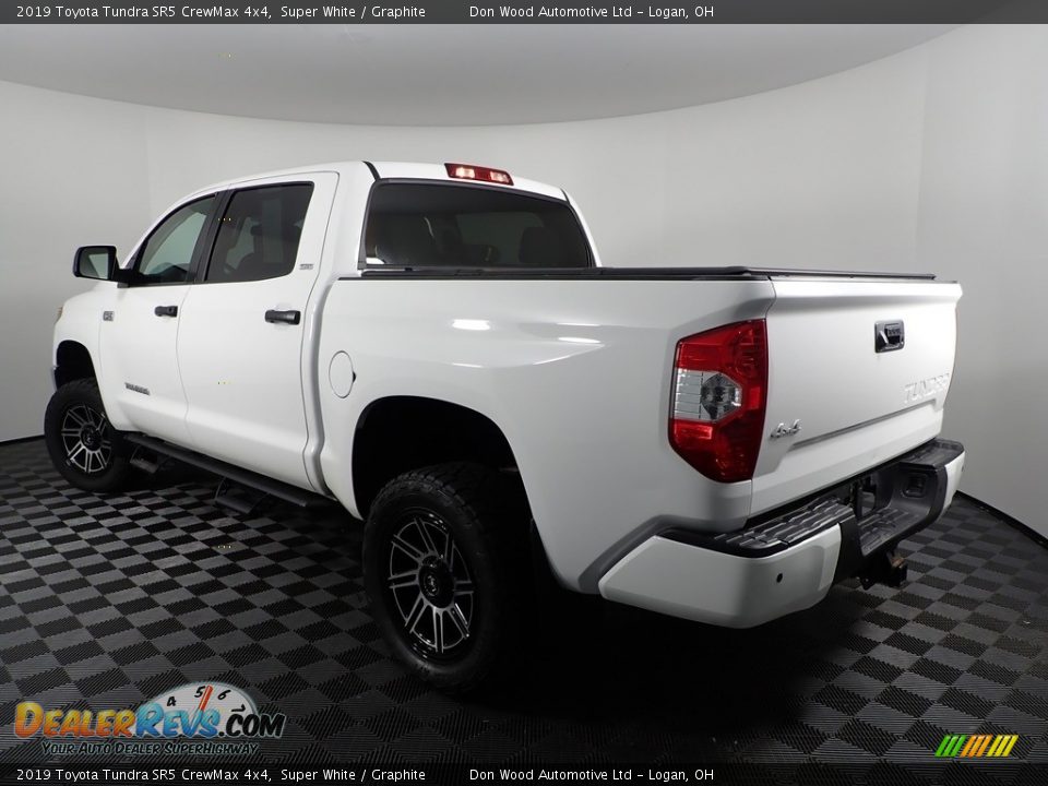 2019 Toyota Tundra SR5 CrewMax 4x4 Super White / Graphite Photo #6