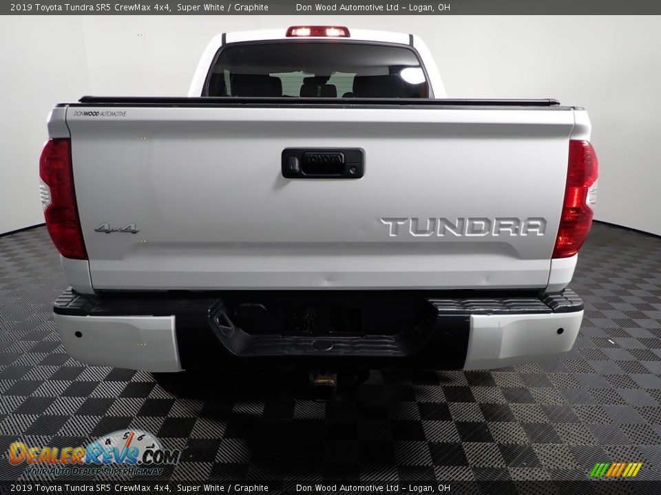 2019 Toyota Tundra SR5 CrewMax 4x4 Super White / Graphite Photo #7